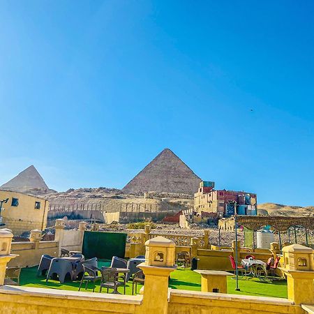 Hotel Sidi Hamad Pyramids View Kafret el-Gabal Exterior foto