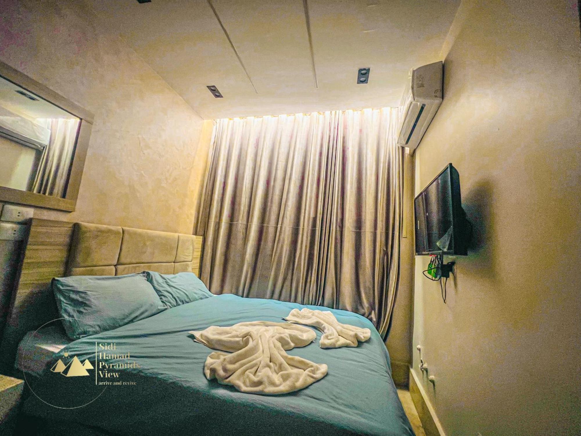 Hotel Sidi Hamad Pyramids View Kafret el-Gabal Exterior foto