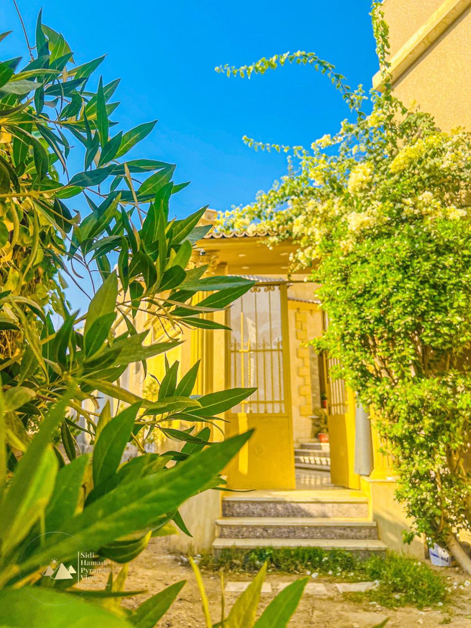Hotel Sidi Hamad Pyramids View Kafret el-Gabal Exterior foto