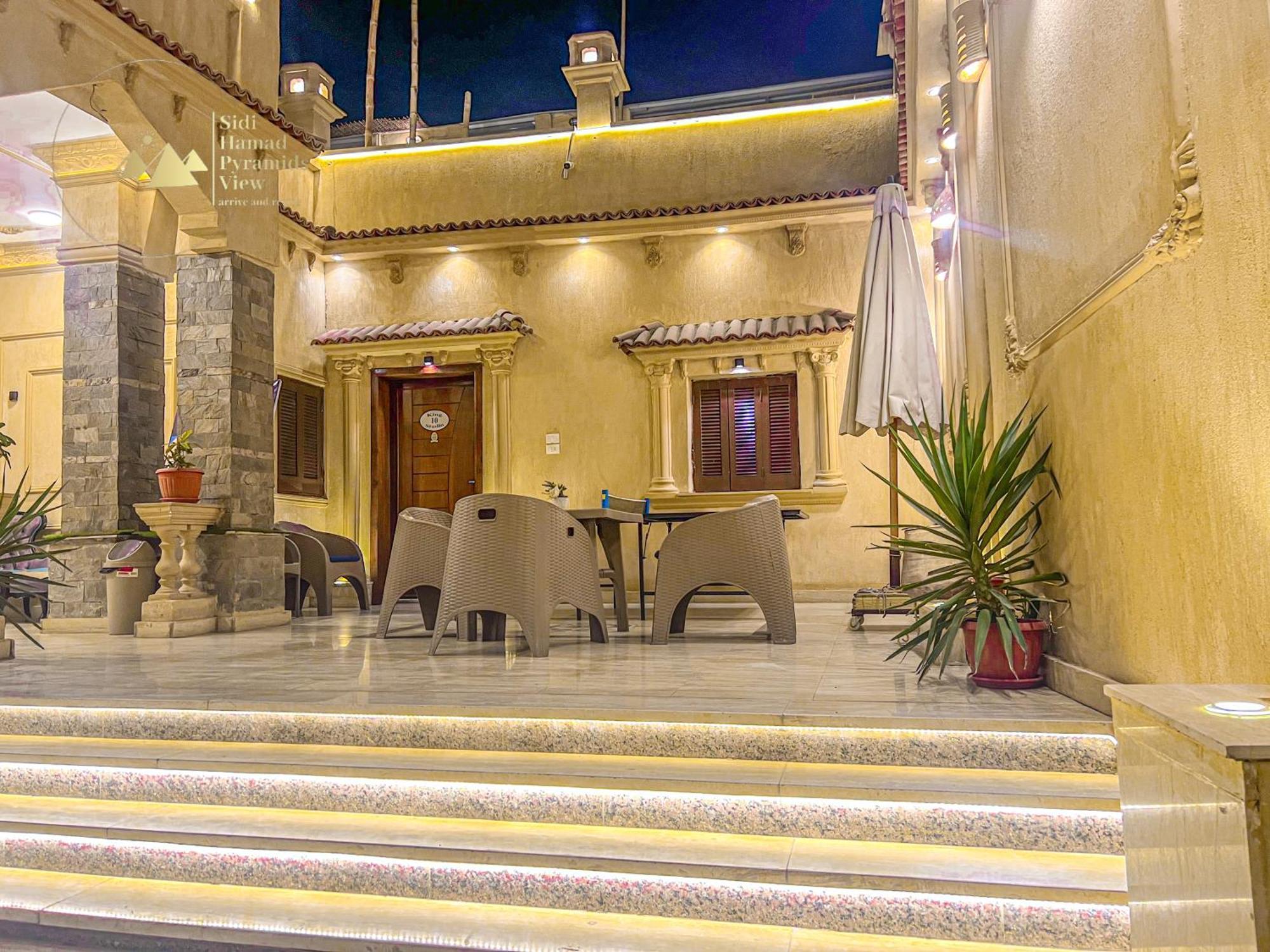 Hotel Sidi Hamad Pyramids View Kafret el-Gabal Exterior foto