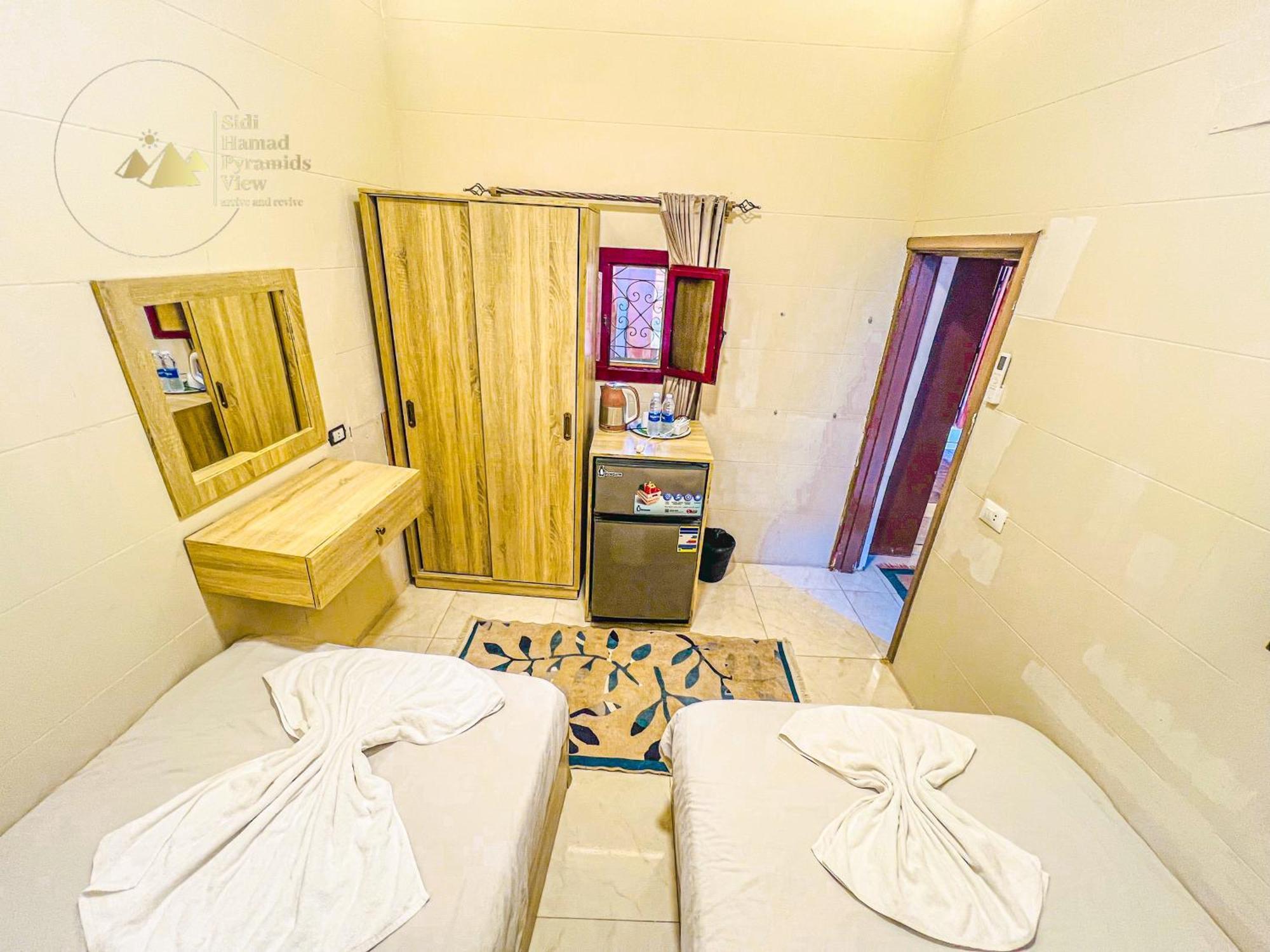 Hotel Sidi Hamad Pyramids View Kafret el-Gabal Exterior foto